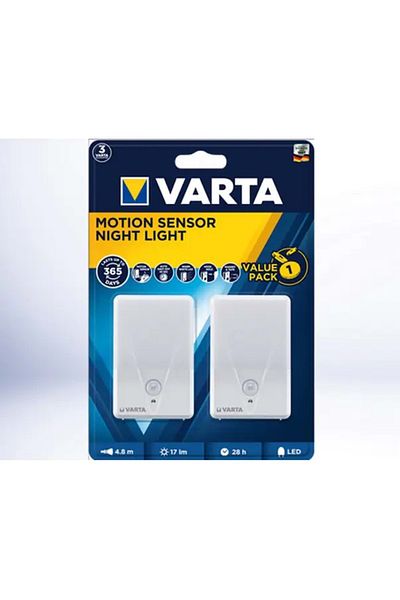 Varta Hareket Sensörlü Gece Lambası 16624-2 4.8 Metre 2 Adet