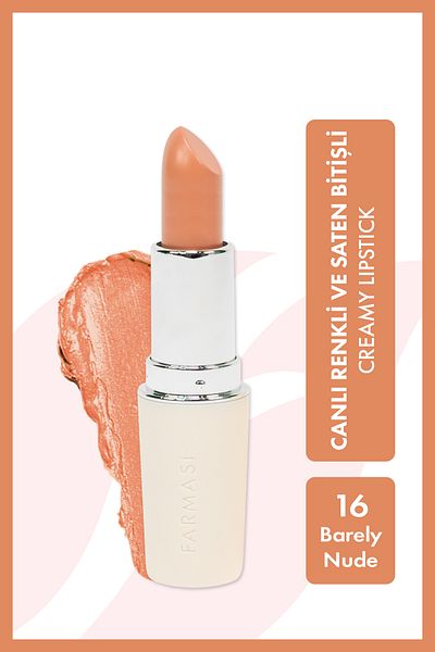 Farmasi 16 Barely Nude Creamy Lipstick - 4 g