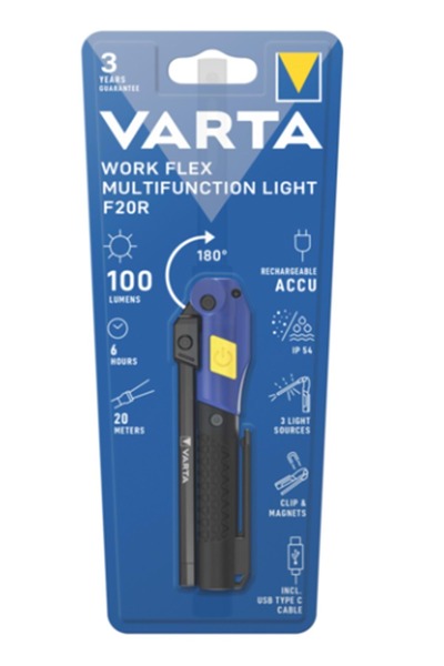 Varta Work Flex F20 Light El Feneri