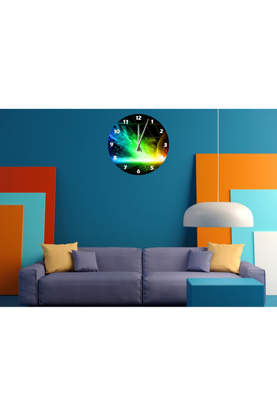 Ti Play Tİ-PLAY SUNBURST 30X30CM CEAS DE PERETE MODERN DECORATIV ACRILIC