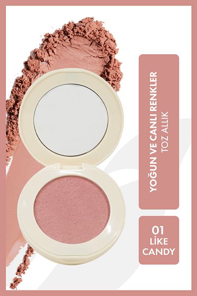 Farmasi Powder Blush 01 - Like Candy Sweets