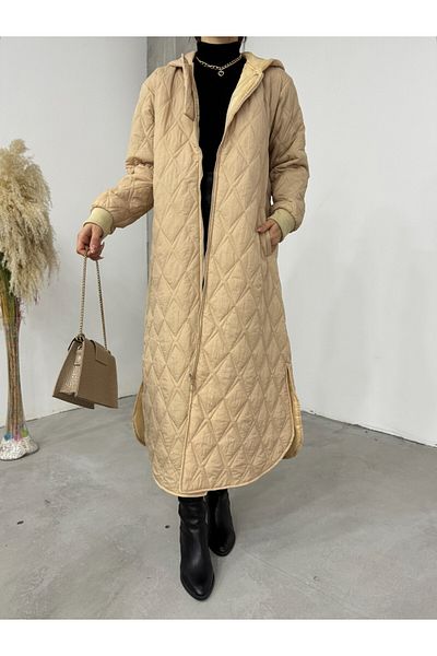 Modamorfo Mit Kapuze gefütterte Steppmütze