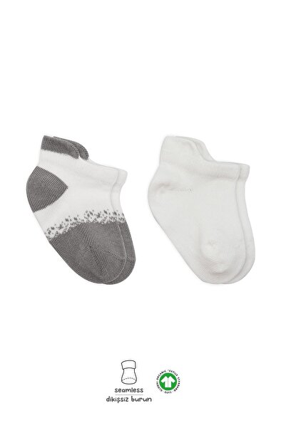 Bistyle جوارب رياضية للأطفال من القطن الممشط مكونة من قطعتين