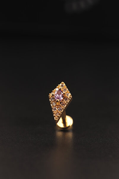 depozoom Cerrahi Çelik Kıkırdak-Labret Piercing Şıklık ve Dayanıklılık Bir Arada Hassas Ciltler İçin İdeal