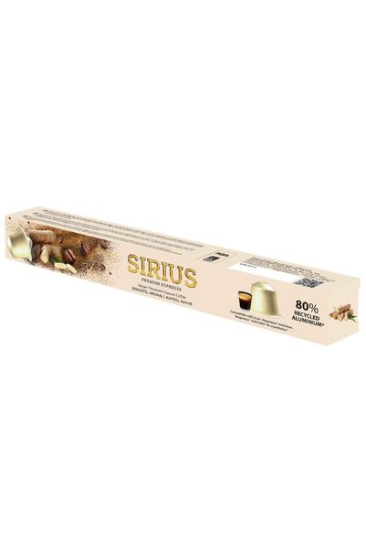 Sirius Kahve Sirius Premium Ginger Flavored Coffee Capsule (Nespresso Compati...
