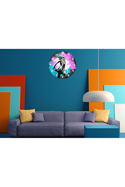 Ti Play Tİ-PLAY CRAZINESS 30X30CM CEAS DE PERETE MODERN DECORATIV ACRILIC