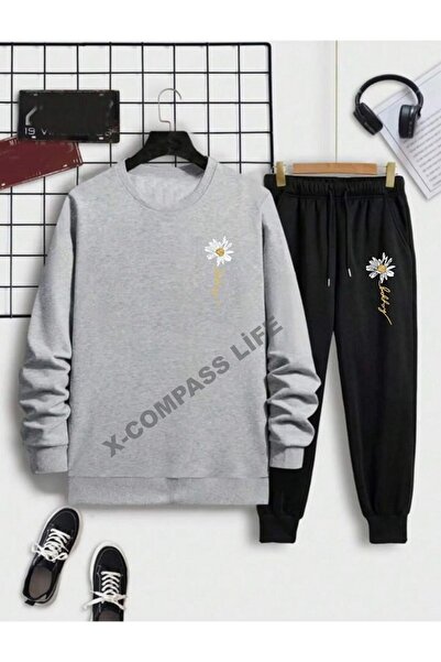 x-compass life Costum imprimat cu papaya ESOFMAN Jogger Switshir