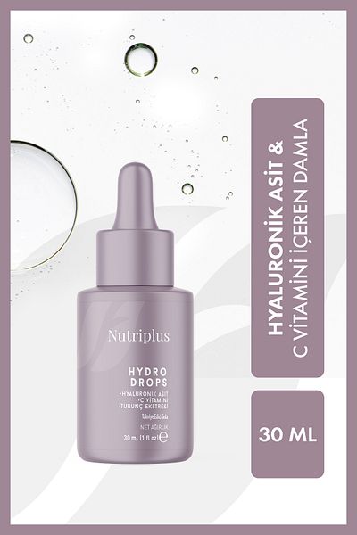 Farmasi Nutriplus Hydro Drops - 30 Ml Hyaluronic Acid and Vitamin C