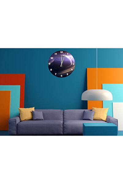 Ti Play Tİ-PLAY PLANETA MISTERIOSĂ 30X30CM CEAS DE PERETE MODERN DECORATIV AC...