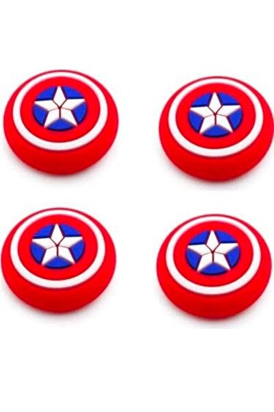 CRK TECH Captain America Analog Koruyucu N/oled/lite/x/s/one Uyumlu 4 Adet