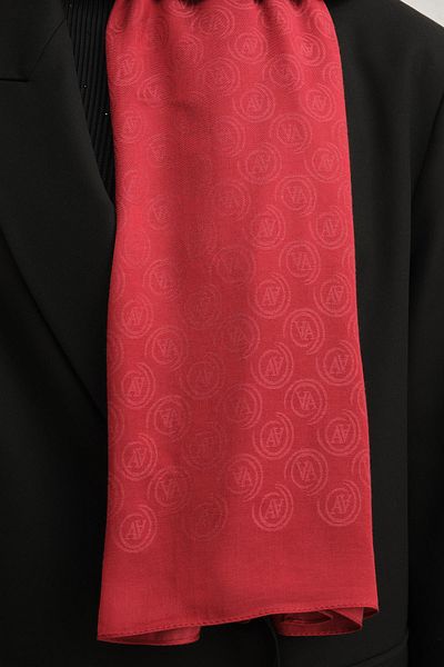 Armine Trend Lyon Shawl - 2 - Claret Red 242230