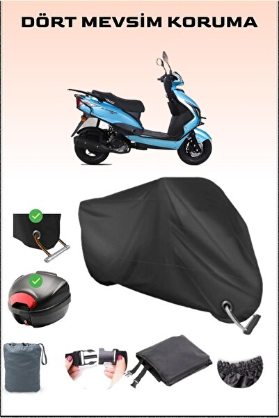 Breen Siyah Rks Blazer 50 Xr Max Için Arka Çanta Ve Kilit Uyumlu Motosiklet B...