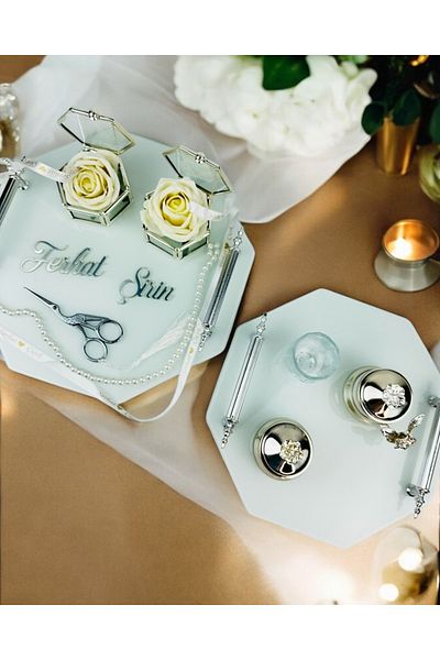 CyzHome Unity White Promise Tray