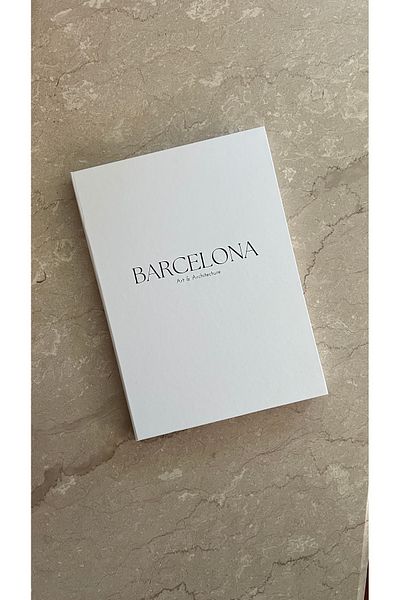 HOME DEKORİSTA Set of 2 Decorative Book Boxes, Barcelona, Paris, Book Box,