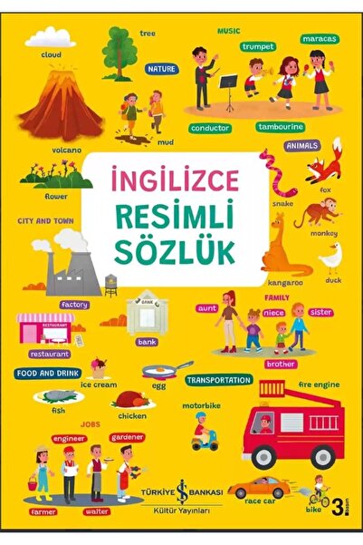 TÜRKİYE İŞ BANKASI KÜLTÜR YAYINLARI İngilizce Resimli Sözlük