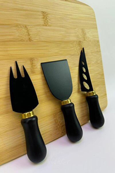 Nishev.com Evini Sev Set of 3 Luxury Cheese Knife
