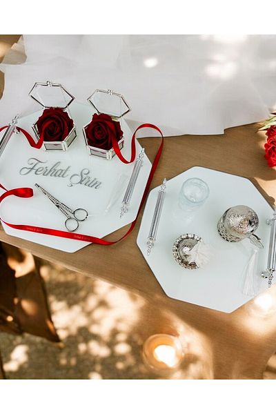 CyzHome Unity White Promise Tray