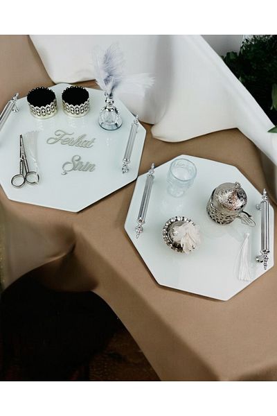 CyzHome Unity White Promise Tray