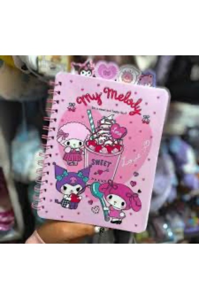 Happy Toys Tatlı hello  klomi  Kromi defter anime ayraçlı