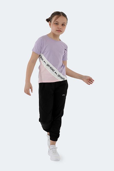 Slazenger Tricou pentru fetiță Pına liliac