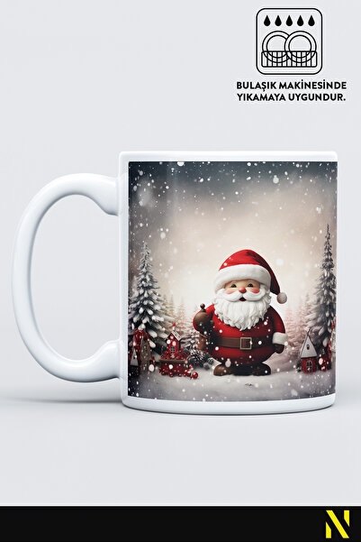 nilizma Christmas New Year Themed Santa Claus Mug Cup Mug 330 ml