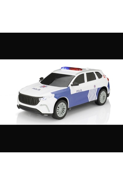 KUBİLAY ASKERİ MALZEME Togg Poli̇s Işikli Çek Birak Oyuncak Araba