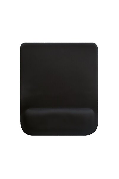 Active Team MP02 - Siyah Dörtgen Bilek Destekli Mouse Pad | Konfor, Kaymaz Taban, Ergonomik, Yumuşak, Ev,ofis