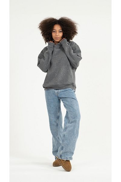 Cos Weirdos Starlight Shiny Glitter Hoodie Sweatshirt