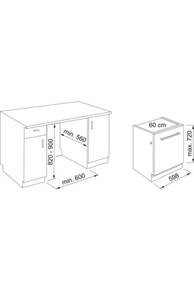 Franke 117.0629.499- Fdw 614 D6p Dos E Tam Ankastre Bulaşık Makinası