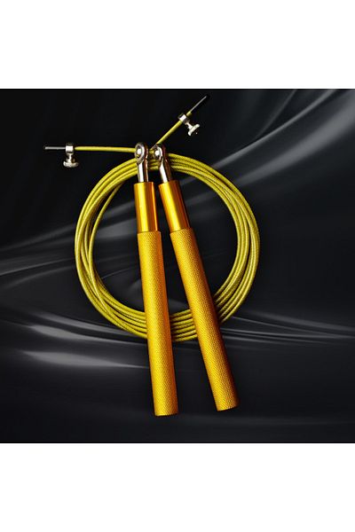 Choice Golden Steel Wire Skipping Rope Fitness Sports Equipment Bearings Skipping Rope Middle School Studen