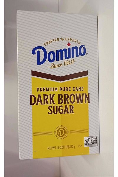 domino Premium Pure Cane Dark Brown Sugar 453 g