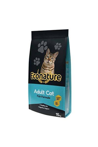 Econature Balıklı Yetişkin Kedi Maması 15 kg