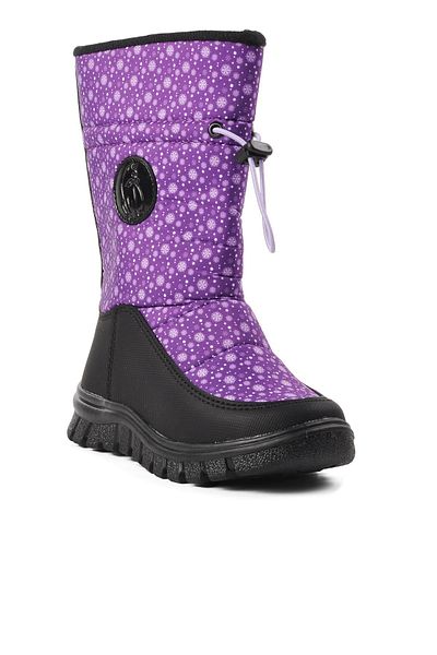 AYAKMOD Παιδικές μπότες χιονιού Walkway Purple