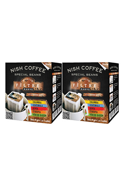 Nish Coffee Nish Pratik Filtre Kahve Tadım Seti 2'li