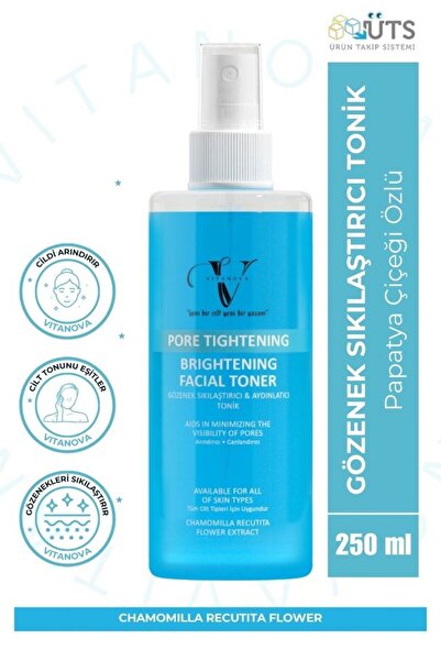 Vitanova Papatya Çiçeği Özlü Aydınlatıcı Gözenek Sıkılaştırıcı Renk Tonu Eşit...