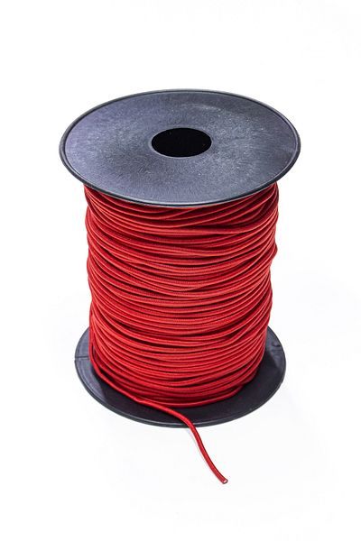 Dokumarkt 2 mm Round Rubber Rope - Rubber Cord - Accessory Tire - 10 Meters