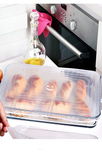 ÇARŞI HANEM Silicone Rectangular Pyrex Cover Silicone Stretch Cover