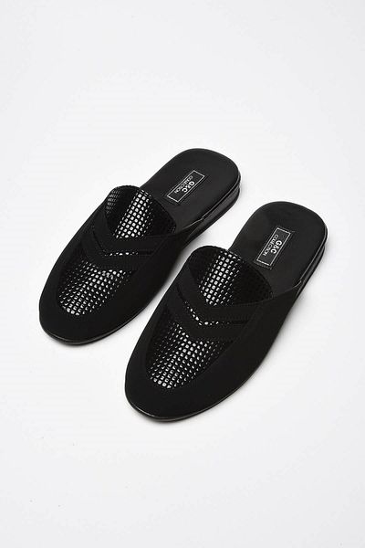 GC 370 Men's House Slippers - Black