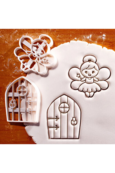 CESTOPİENO لطيف الجنية فتاة وباب العجين المشكل / الكوكيز / السيراميك / البولي...