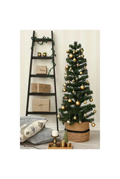 Genel Markalar Anka Süs Yılbaşı Çam Ağacı 150 Cm 1 Kalite 12 Lİ FİYONK SÜS HE...