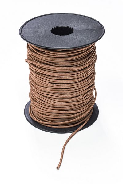 Dokumarkt 2 mm Round Rubber Rope - Rubber Cord - Accessory Tire - 10 Meters