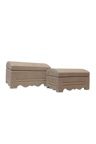 st koleksiyon hobi antika Decorative Mdf Chest - Set of Two