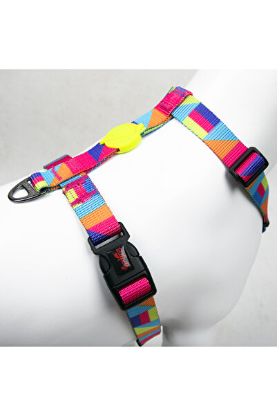 Tailpetz Spırıt H-tipi Göğüs Tasması Ayarlanabilir, Konforlu Ve Dayanıklı Desenli Köpek Tasması