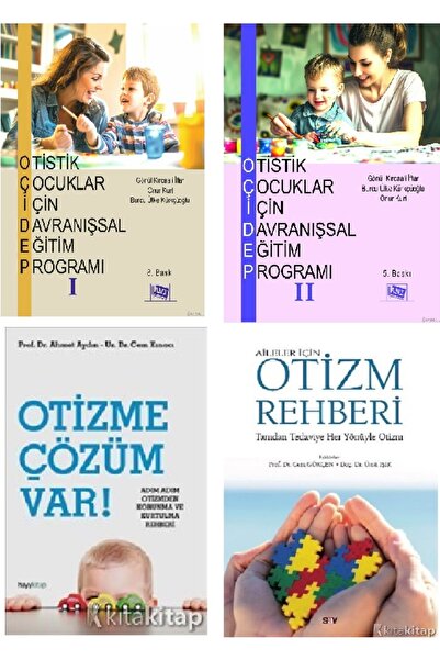 Destek Yayınları Otistik Çocuklar İçin Davranışsal Eğit 1-2 -Otizme Çözüm Var...