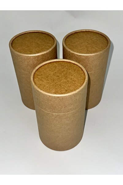 KAĞIT USTALARI Silindir Kutu - Silindir Kraft Hediyelik Eşya Kutusu 3 Adet ( ...