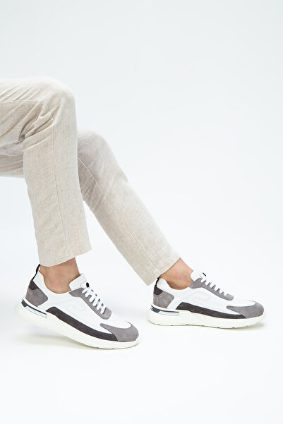 Tamer Tanca أحذية رياضية وأحذية رياضية من الجلد الطبيعي للرجال 958 05t Erk Ay...