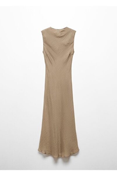 MANGO Woman Lyocell Midi Elbise