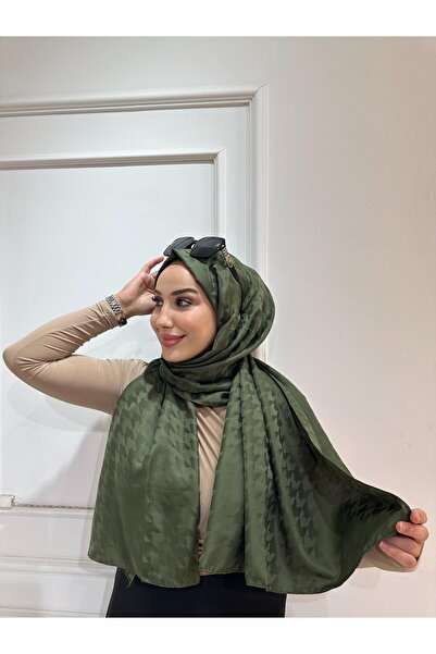 ŞİNKESK SCRAMBLES PATTERN SILKY JACQUARD SHAL