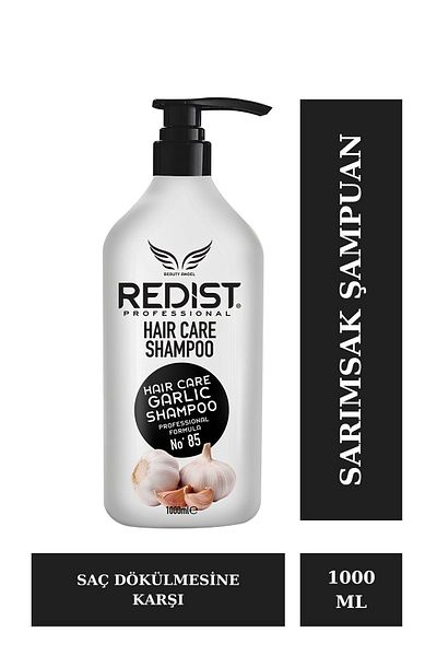 Redist Garlic Shampoo – Strengthening Treatment Against Hair Loss (1000 ml)