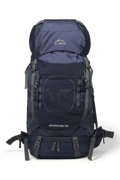 CACTİVE Cactive Outdoor Navy Blue Unisex Backpack Ctv8697